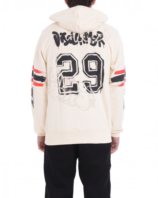 Felpa 25EDS54894 uomo DISCLAIMER Avorio Felpa 25EDS54894 uomo DISCLAIMER Avorio