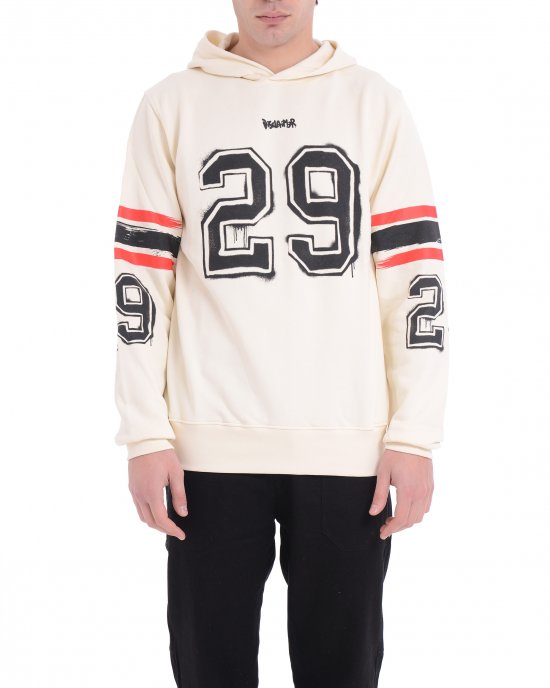 Felpa 25EDS54894 uomo DISCLAIMER Avorio Felpa 25EDS54894 uomo DISCLAIMER Avorio