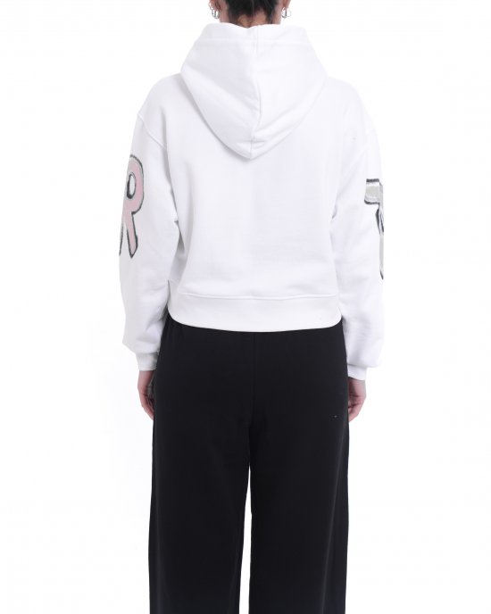 Felpa 25EDS54915 donna DISCLAIMER Bianco Felpa 25EDS54915 donna DISCLAIMER Bianco