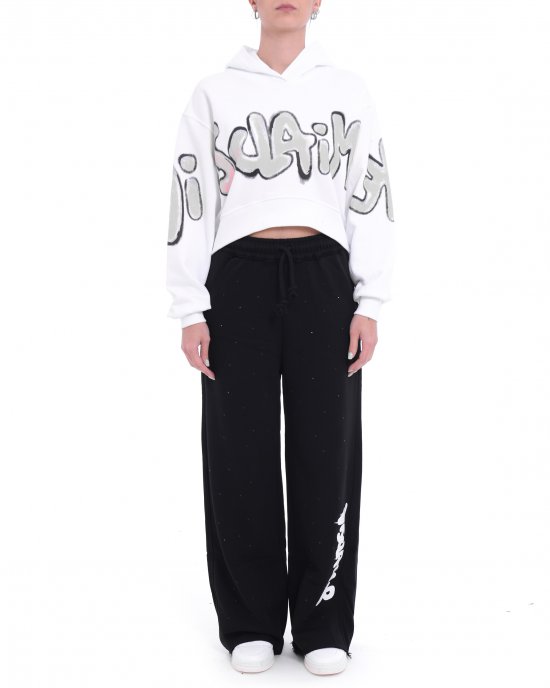 Felpa 25EDS54915 donna DISCLAIMER Bianco Felpa 25EDS54915 donna DISCLAIMER Bianco