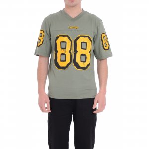 T-shirt 25EDS54890 uomo DISCLAIMER Verde