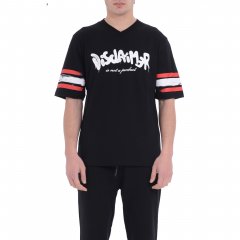 T-shirt 25EDS54889 uomo DISCLAIMER Nero