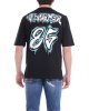 T-shirt 25EDS54891 uomo DISCLAIMER Nero