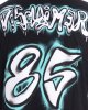 T-shirt 25EDS54891 uomo DISCLAIMER Nero