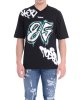 T-shirt 25EDS54891 uomo DISCLAIMER Nero