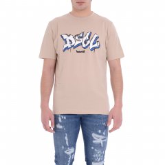 T-shirt 25EDS54817 uomo DISCLAIMER Beige