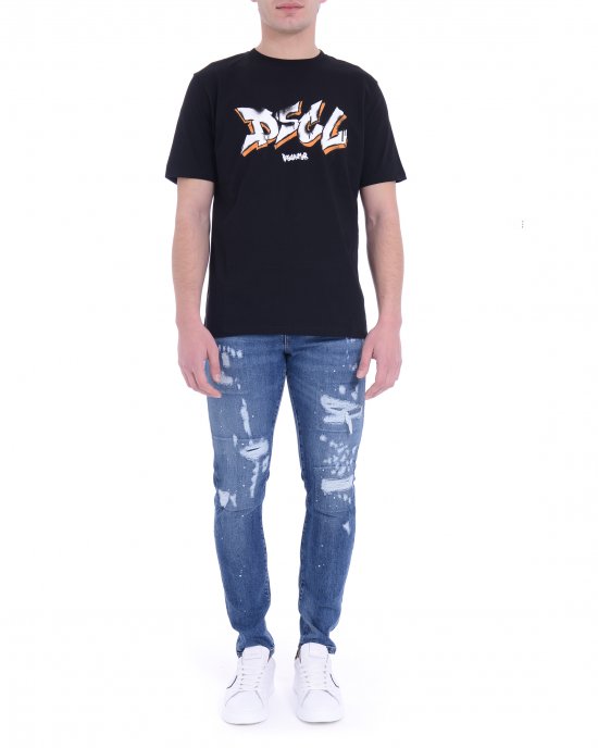 T-shirt 25EDS54817 uomo DISCLAIMER Nero T-shirt 25EDS54817 uomo DISCLAIMER Nero