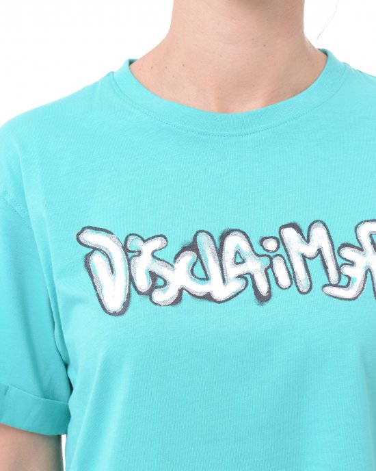 T-shirt 25EDS54917 donna DISCLAIMER Verde T-shirt 25EDS54917 donna DISCLAIMER Verde
