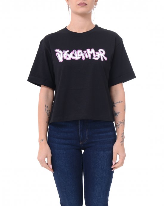 T-shirt 25EDS54917 donna DISCLAIMER Nero T-shirt 25EDS54917 donna DISCLAIMER Nero