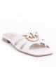 Sandalo basso SD0313P003 donna PINKO Bianco Sandalo basso SD0313P003 donna PINKO Bianco