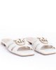 Sandalo basso SD0313P003 donna PINKO Bianco Sandalo basso SD0313P003 donna PINKO Bianco