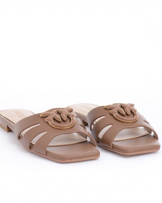 Sandalo basso SD0313P003 donna PINKO Marrone