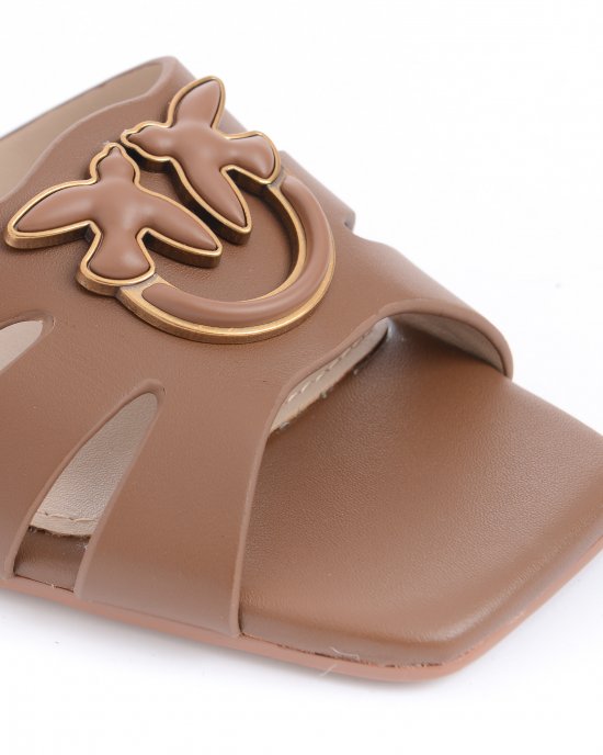 Sandalo basso SD0313P003 donna PINKO Marrone