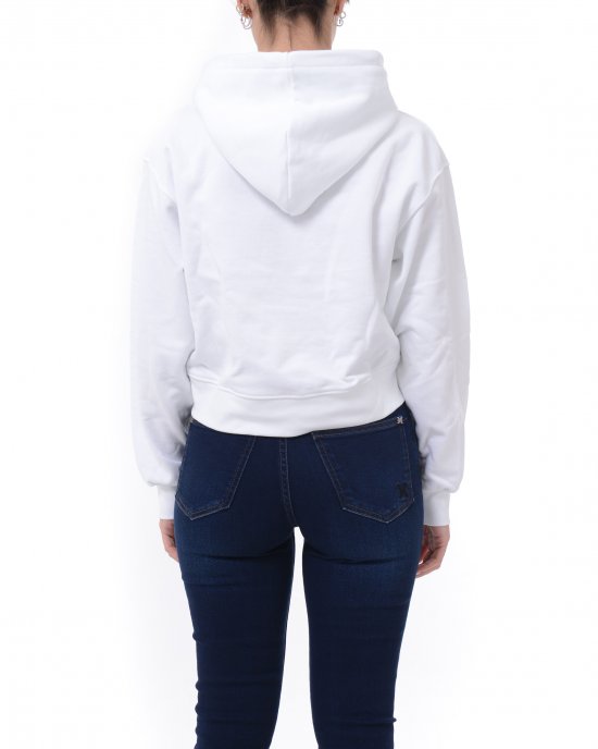 Felpa 25EDS55058 donna DISCLAIMER Bianco Felpa 25EDS55058 donna DISCLAIMER Bianco