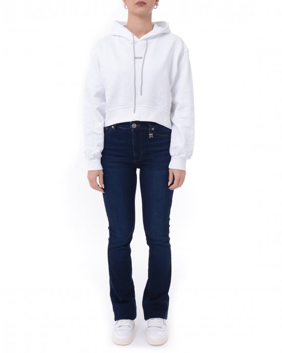Felpa 25EDS55058 donna DISCLAIMER Bianco Felpa 25EDS55058 donna DISCLAIMER Bianco
