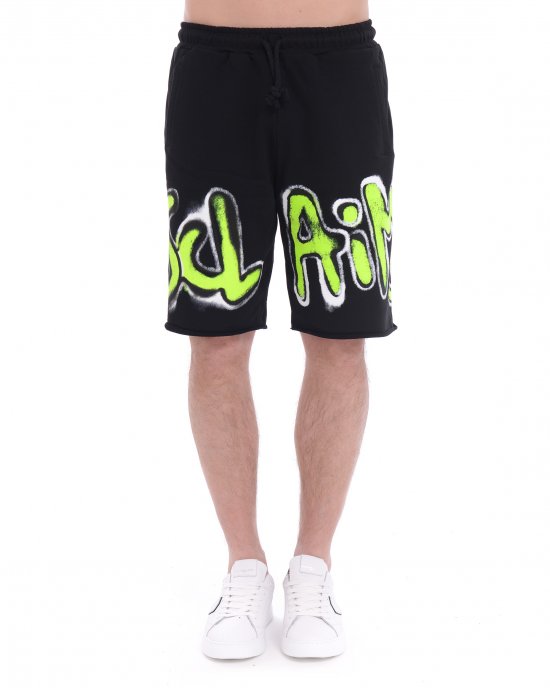 Bermuda in felpa 25EDS54816 uomo DISCLAIMER Nero Bermuda in felpa 25EDS54816 uomo DISCLAIMER Nero