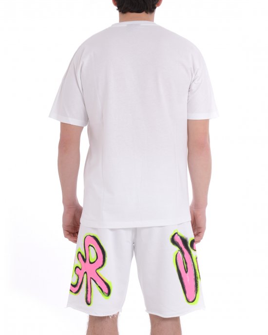 T-shirt 25EDS54815 uomo DISCLAIMER Bianco T-shirt 25EDS54815 uomo DISCLAIMER Bianco