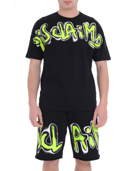 T-shirt 25EDS54815 uomo DISCLAIMER Nero T-shirt 25EDS54815 uomo DISCLAIMER Nero