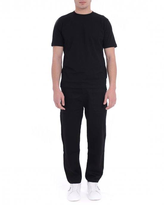 Pantalone 25EDS54811 uomo DISCLAIMER Nero