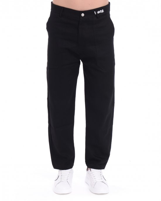 Pantalone 25EDS54811 uomo DISCLAIMER Nero