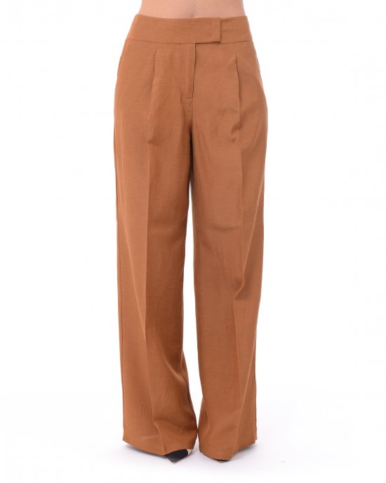 Pantalone Virgin 2511131293200 donna PENNY BLACK Marrone