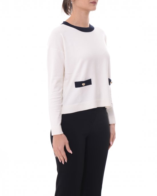 Maglia Regio 2511361123200 donna PENNY BLACK Bianco