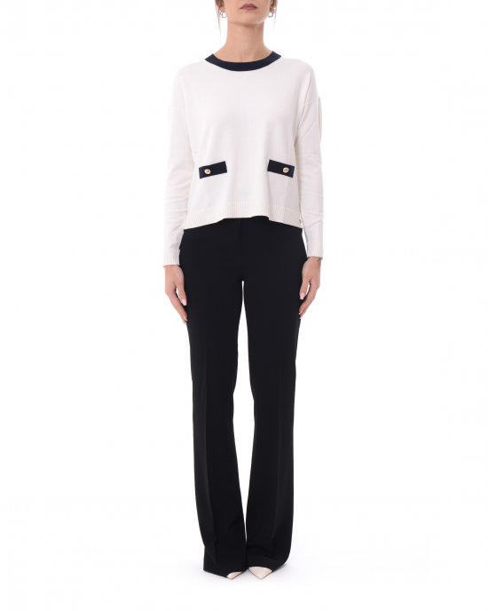 Maglia Regio 2511361123200 donna PENNY BLACK Bianco