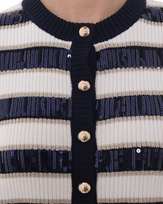 Cardigan Vale 2511341013200 donna PENNY BLACK Bianco Cardigan Vale 2511341013200 donna PENNY BLACK Bianco