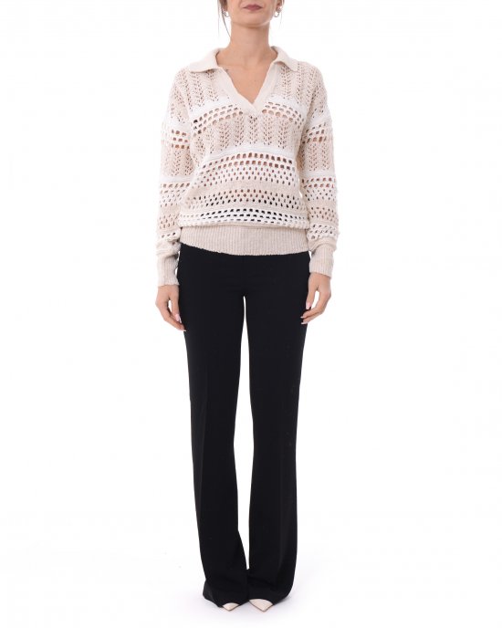 Maglia Gorzano 104946 donna PINKO Avorio Maglia Gorzano 104946 donna PINKO Avorio