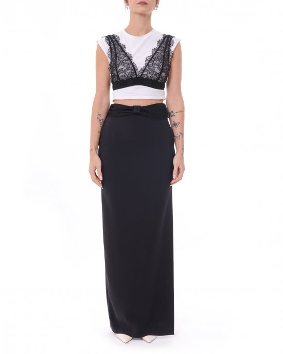 Gonna GO10151E2 donna ELISABETTA FRANCHI Nero