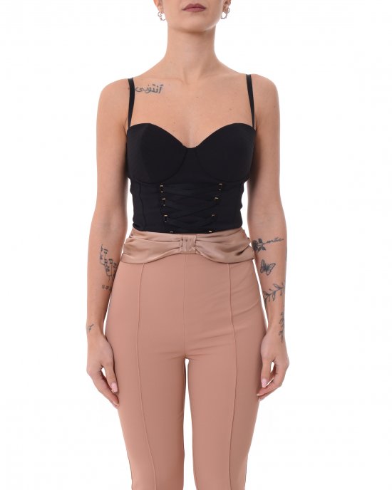 Body BO02551E2 donna ELISABETTA FRANCHI Nero Body BO02551E2 donna ELISABETTA FRANCHI Nero