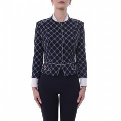 Giacca GIS5151E2 donna ELISABETTA FRANCHI Nero-Burro