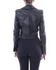 Giacca in pelle GD47Z51E2 donna ELISABETTA FRANCHI Nero
