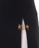 Gonna GO07951E2 donna ELISABETTA FRANCHI Nero Gonna GO07951E2 donna ELISABETTA FRANCHI Nero