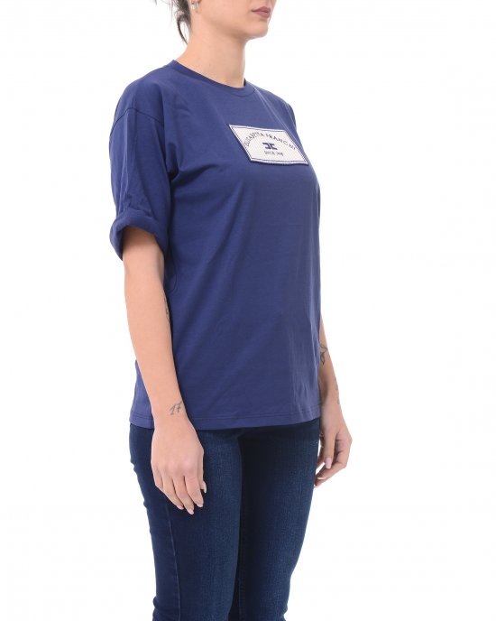 T-shirt MA03551E2 donna ELISABETTA FRANCHI Blu T-shirt MA03551E2 donna ELISABETTA FRANCHI Blu