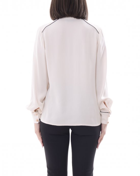 Camicia CA10451E2 donna ELISABETTA FRANCHI Avorio Camicia CA10451E2 donna ELISABETTA FRANCHI Avorio
