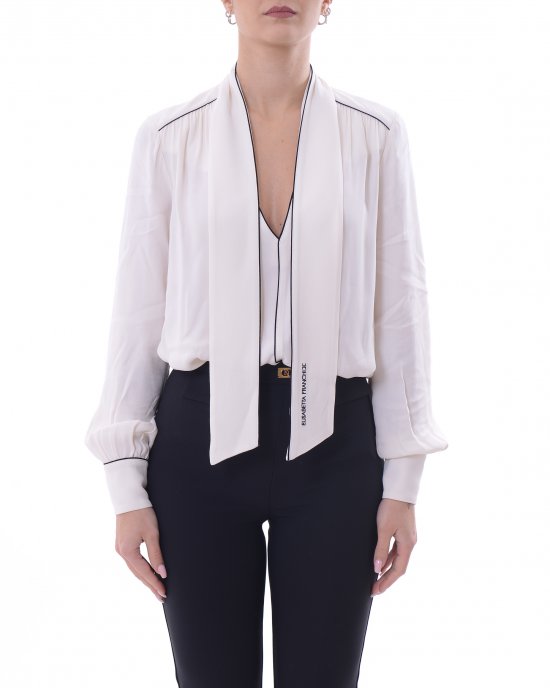 Camicia CA10451E2 donna ELISABETTA FRANCHI Avorio Camicia CA10451E2 donna ELISABETTA FRANCHI Avorio