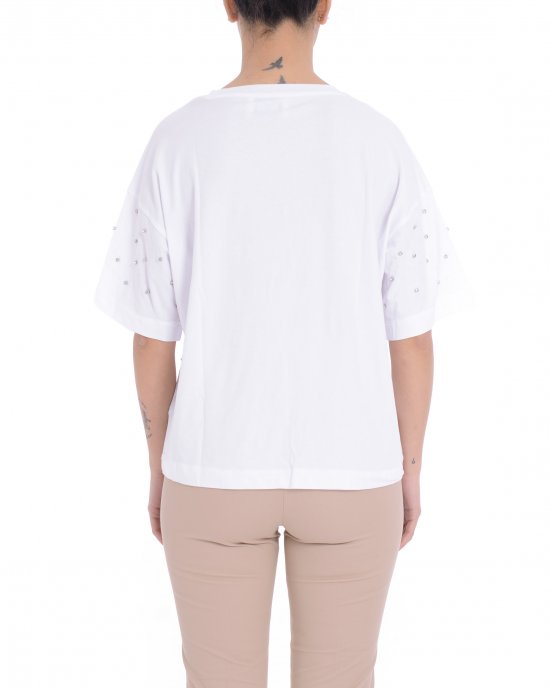 T-shirt 2331 donna ALPHA STUDIO Bianco T-shirt 2331 donna ALPHA STUDIO Bianco