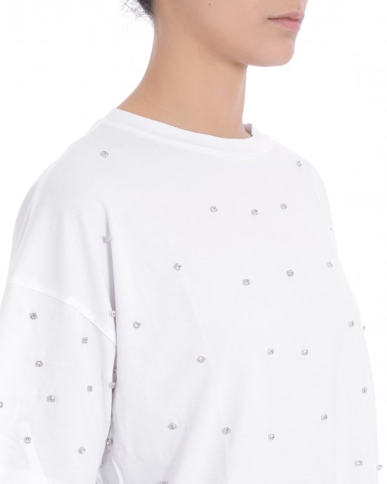 T-shirt 2331 donna ALPHA STUDIO Bianco T-shirt 2331 donna ALPHA STUDIO Bianco