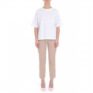T-shirt 2331 donna ALPHA STUDIO Bianco