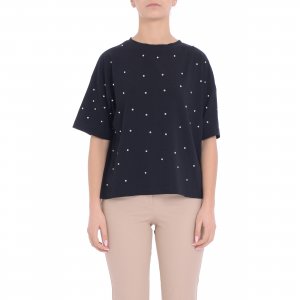 T-shirt 2331 donna ALPHA STUDIO Nero