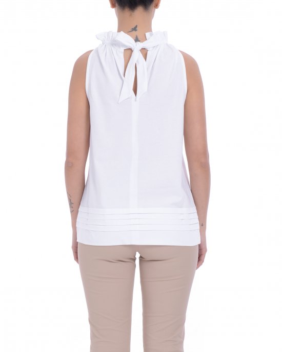 Top 2306 donna ALPHA STUDIO Bianco