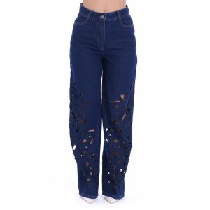 Jeans 2510Q donna ALPHA STUDIO Blu denim
