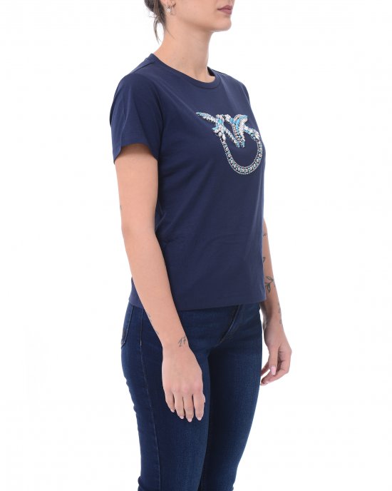 T-shirt Quentin 100535 donna PINKO pe Blu T-shirt Quentin 100535 donna PINKO pe Blu
