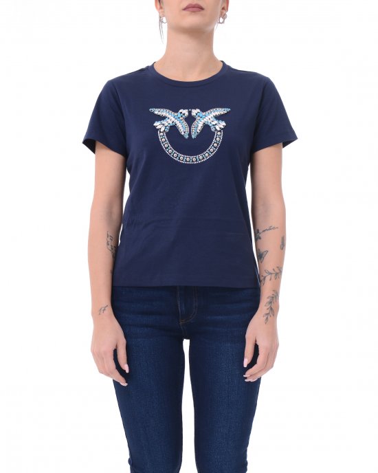 T-shirt Quentin 100535 donna PINKO pe Blu T-shirt Quentin 100535 donna PINKO pe Blu
