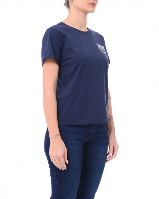 T-shirt Nambrone 103320 PINKO donna pe Blu Abisso T-shirt Nambrone 103320 PINKO donna pe Blu Abisso