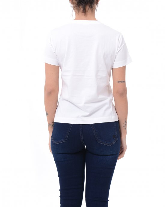 T-shirt Nambrone 103320 PINKO donna pe Bianco