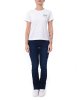 T-shirt Nambrone 103320 PINKO donna pe Bianco