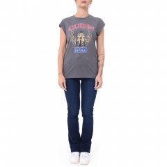 T-shirt Marrakech Tinto Old A2DA 104603 PINKO donna Grigio