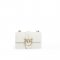 Tracolla Love One Mini Cl Vitello Seta 100059 donna PINKO pe Bianco